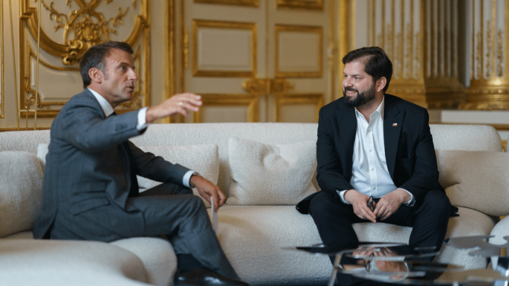 Boric La última escala del viaje presidencial de Boric será Francia.
