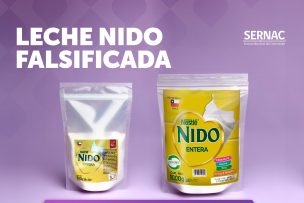 Sernac alerta sobre venta de leche Nido falsificada: Se estaría comercializando en minimarkets y ferias