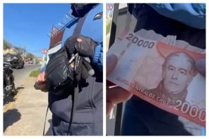 Carabineros detuvo a extranjero por cohecho: Ofreció $20 mil para evitar multa