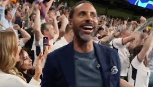 ¡Se volvió loco! La desenfrenada celebración de Rio Ferdinand en la victoria del Real Madrid en Champions