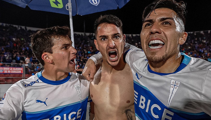 Con un golazo de Zampedri: la UC supera a la U y le arrebata el invicto