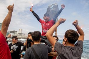 Chileno se coronó campeón del Iquique Bodyboard Pro 2024