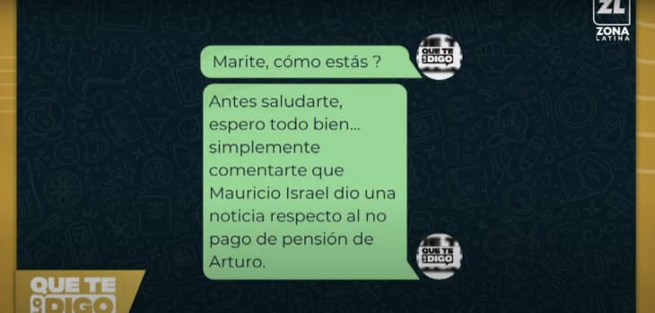 Que te lo digo