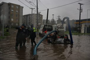 Gobierno evalúa decretar zona de catástrofe en el Biobío por sistema frontal