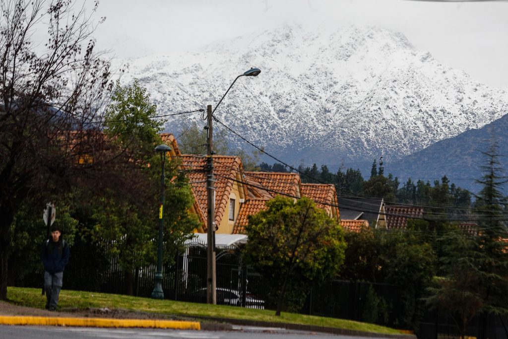Cordillera de Los Andes Cordillera de Los Andes este viernes 14 de junio.