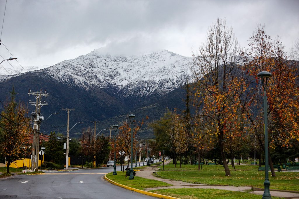 Cordillera de Los Andes Cordillera de Los Andes este viernes 14 de junio.