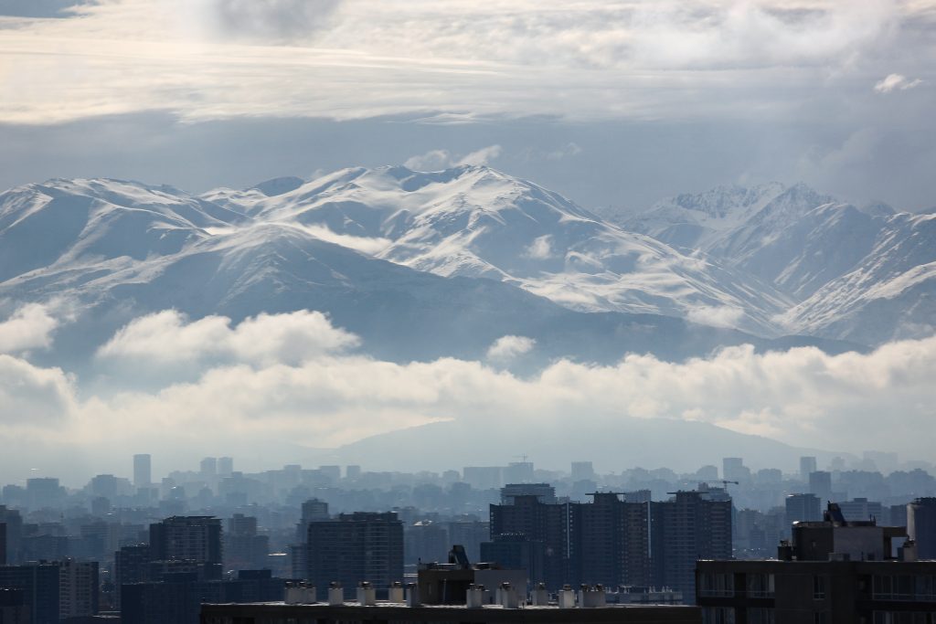 Cordillera de Los Andes Cordillera de Los Andes este viernes 14 de junio.