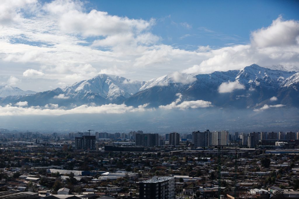 Cordillera de Los Andes Cordillera de Los Andes este viernes 14 de junio.