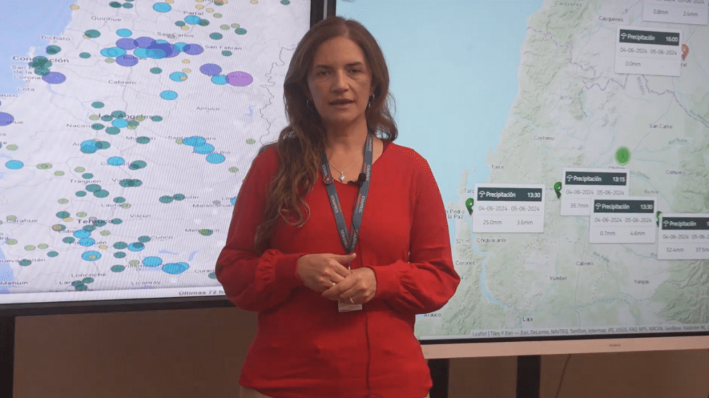 Arauco Alerta roja para la comuna de Arauco.