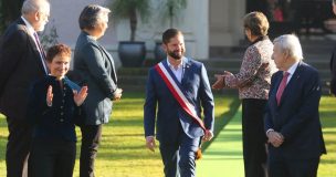 Presidente Boric retoma la fotografía oficial en Cerro Castillo para la Cuenta Pública 2024