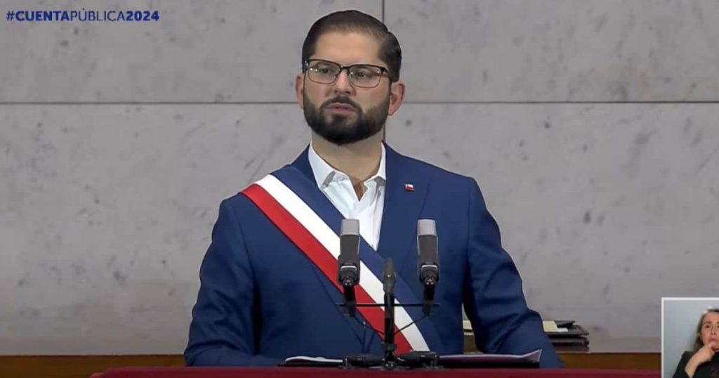 Presidente Boric en Cuenta Pública 2024: “Se requiere construir una nueva relación entre el Estado y los pueblos originarios”