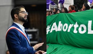 Presidente Boric y proyecto de aborto legal: 