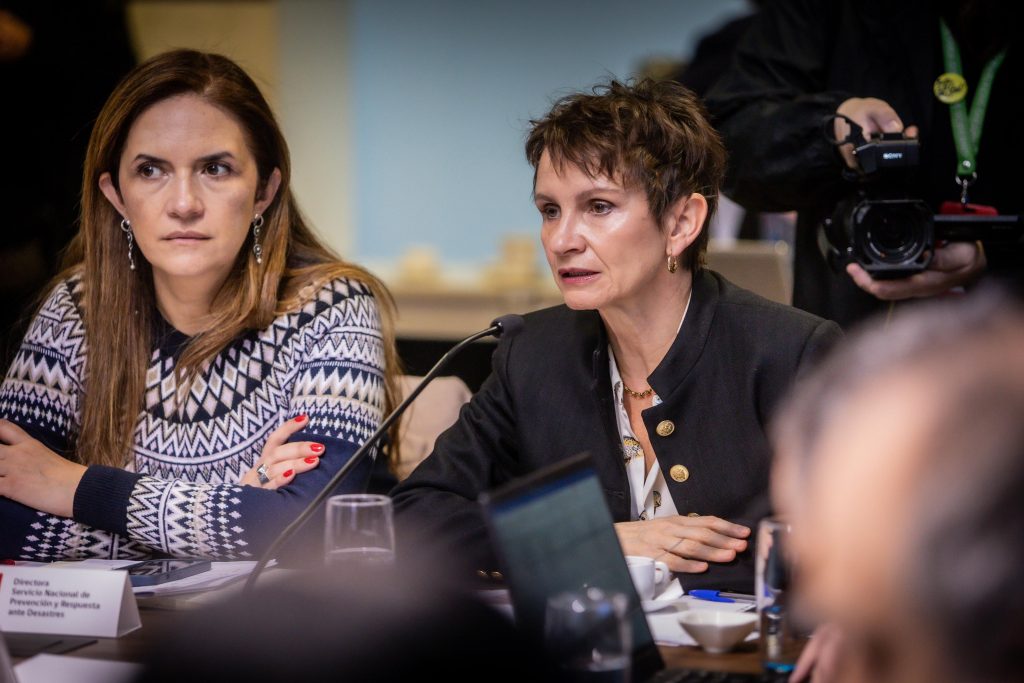 Ministra Tohá encabezó Cogrid Nacional por nuevo sistema frontal.