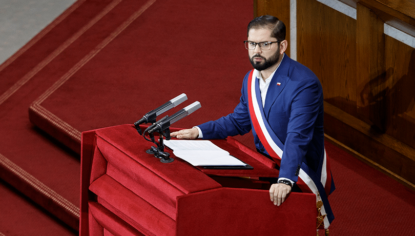 Presidente Gabriel Boric anuncia postulación de Chile a la organización de los JJ.OO. de 2036