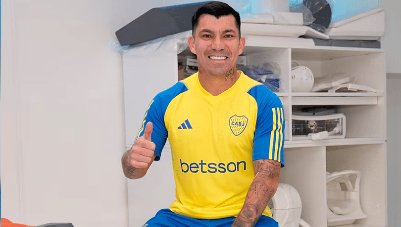 Se complica el redebut de Gary Medel en Boca Juniors