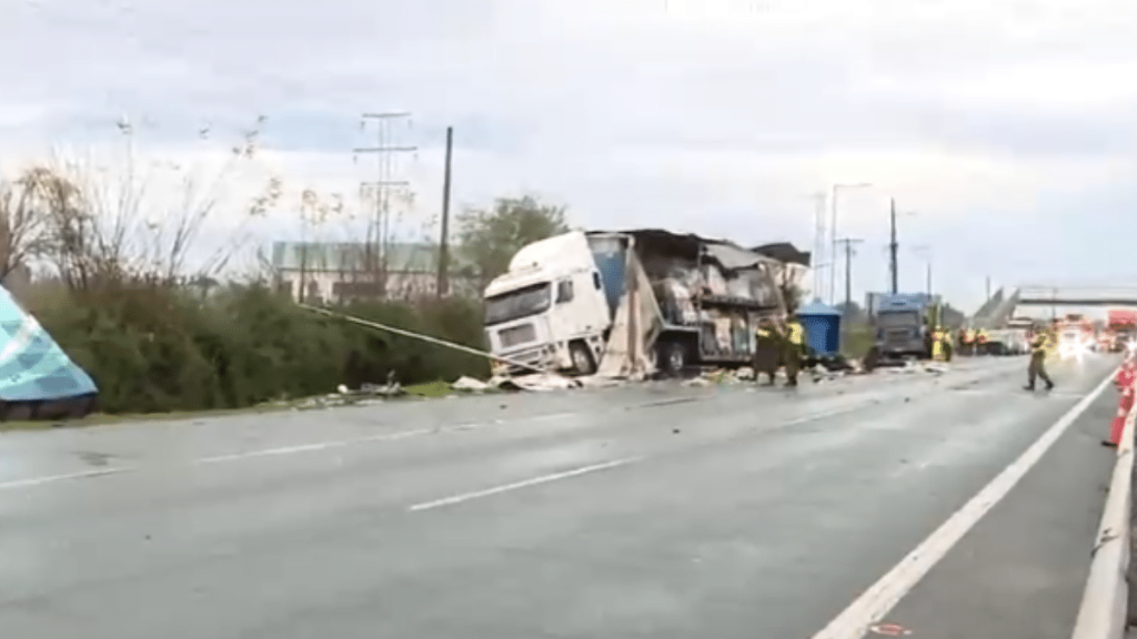 Ruta 5 Sur Fatal accidente en Ruta 5 Sur.