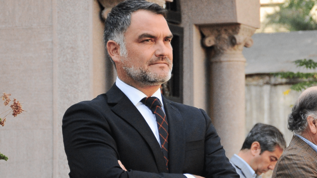 Javier Macaya, presidente y senador de la UDI.