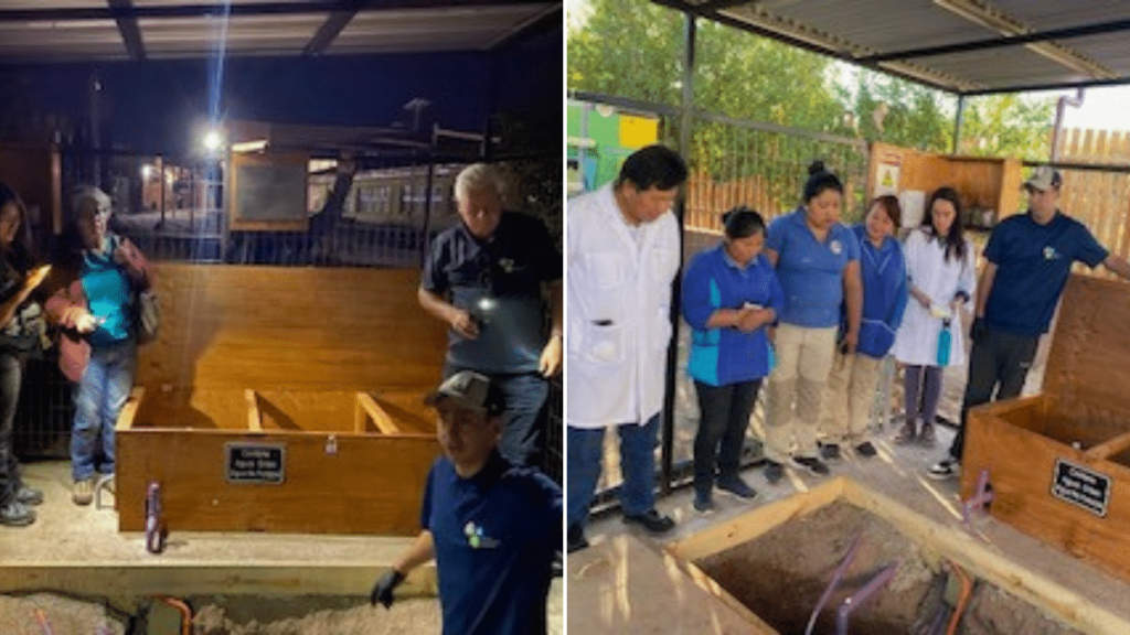 agua Logran reciclar 17 mil litros de agua en San Pedro de Atacama.