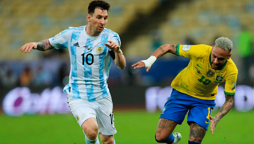 Messi lamentó la ausencia de Neymar en la Copa América 2024