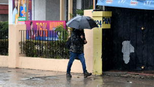 Nuevo sistema frontal traerá lluvias moderadas a fuertes para la zona centro-sur del país