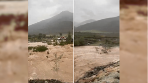 Habitantes de Petorca celebraron entre gritos bajada del río tras sequía