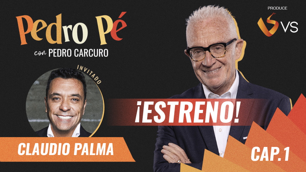 Pedro Pé con Pedro Carcuro.