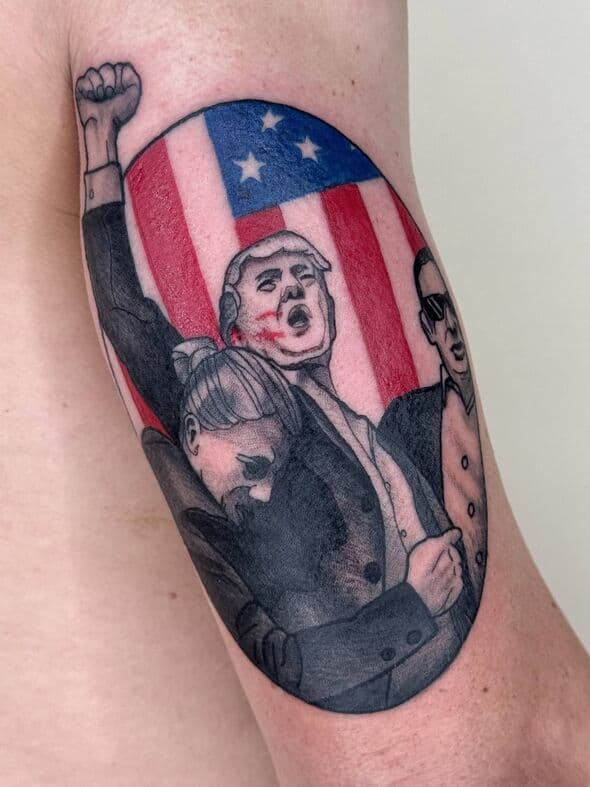 Tatuaje Donald Trump