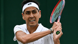 Alejandro Tabilo tras su triunfo en Wimbledon: 