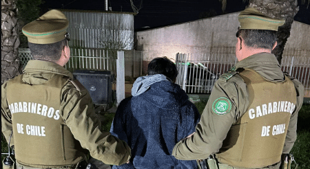 Amplio prontuario del único detenido por el cuádruple homicidio en Quilicura.