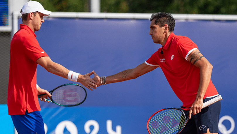 Tabilo y Jarry desaprovecharon la ventaja y quedaron eliminados del ATP 500 de Basilea en dobles