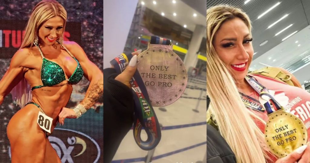 Nicole Moreno gana medalla de plata en competencia fitness: “Quiero que hagan una celebración”