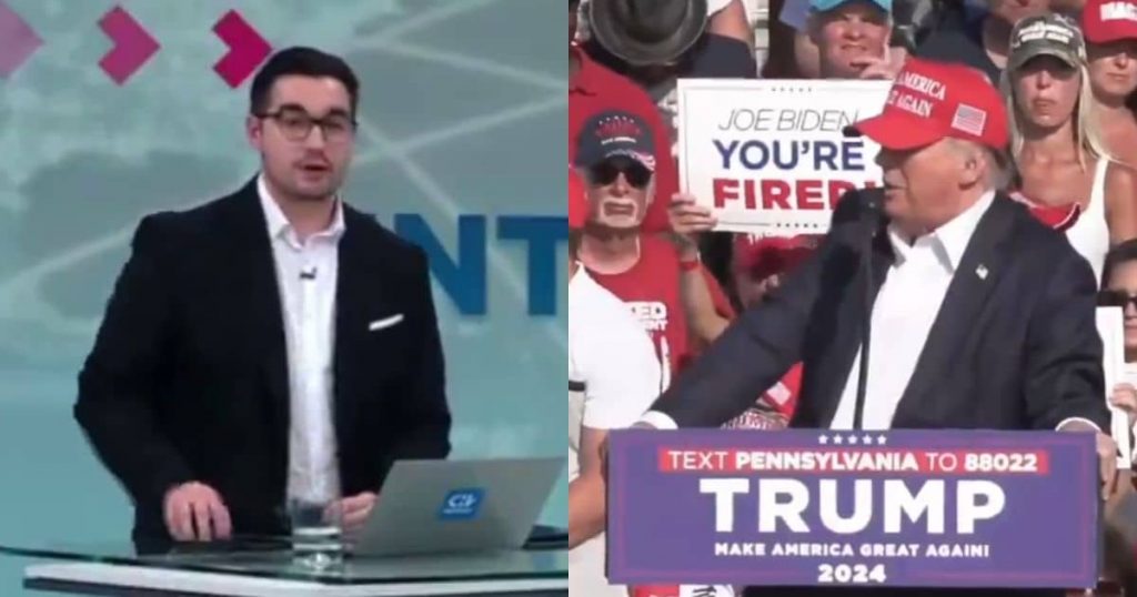 “Fue una traspapelada”: Periodista de CHV se defiende tras polémico comentario sobre atentado a Donald Trump