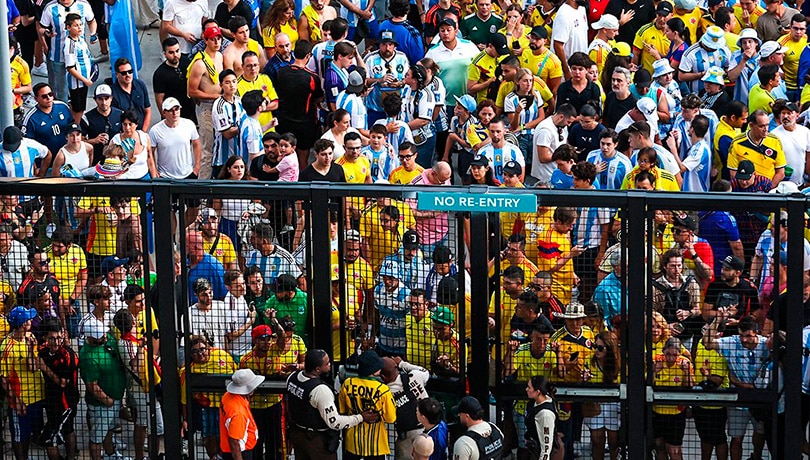 Conmebol se desliga de los incidentes: “Se recomendaron los procedimientos y no fueron tomados en cuenta”