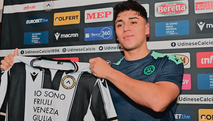 Damián Pizarro enfrenta un mes clave para definir su futuro en Udinese