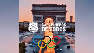 JJ.OO. París 2024: Delegación de 14 carabineros apoyará la seguridad del evento multideportivo