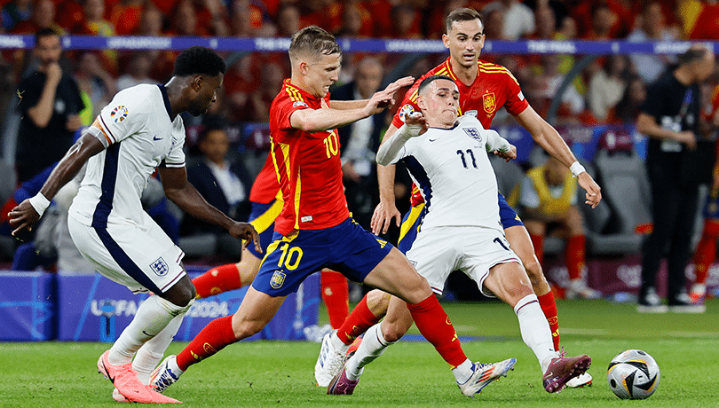 España vence a Inglaterra y se consagra campeón en la Eurocopa por cuarta vez en su historia