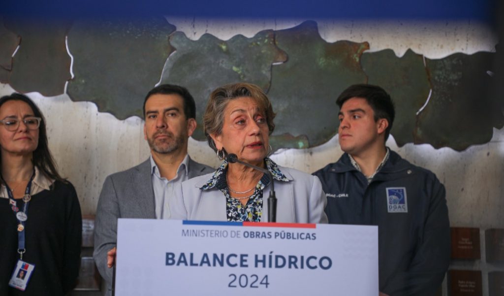 MOP y balance hídrico: “Este ha sido un buen año, pero no significa que la sequía terminó”