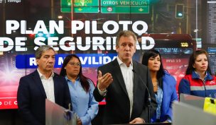 MTT presenta plan piloto de seguridad en buses Red Movilidad