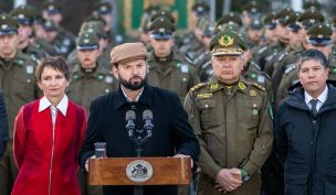 Presidente Boric: Más de 900 carabineros reforzarán la seguridad en la Región Metropolitana