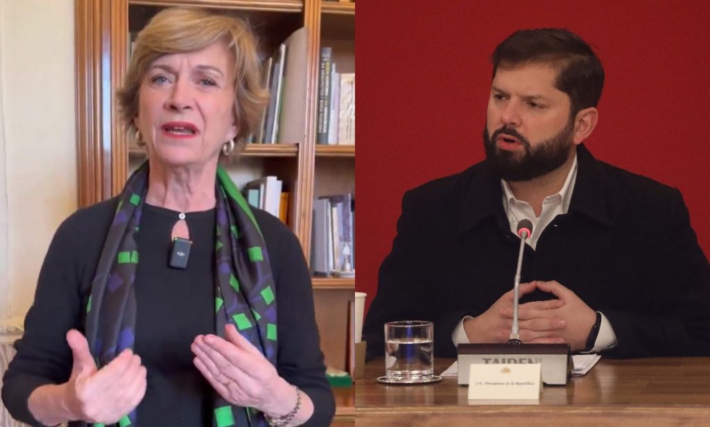 Matthei emplaza a Boric: “Por favor explíquele al país qué va a hacer usted con el Partido Comunista dentro de su Gobierno”