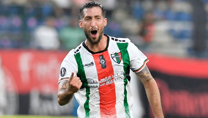 Gonzalo Sosa y la localía de Palestino en Copa Sudamericana: “Sería fantástico jugar en el Estadio Nacional”