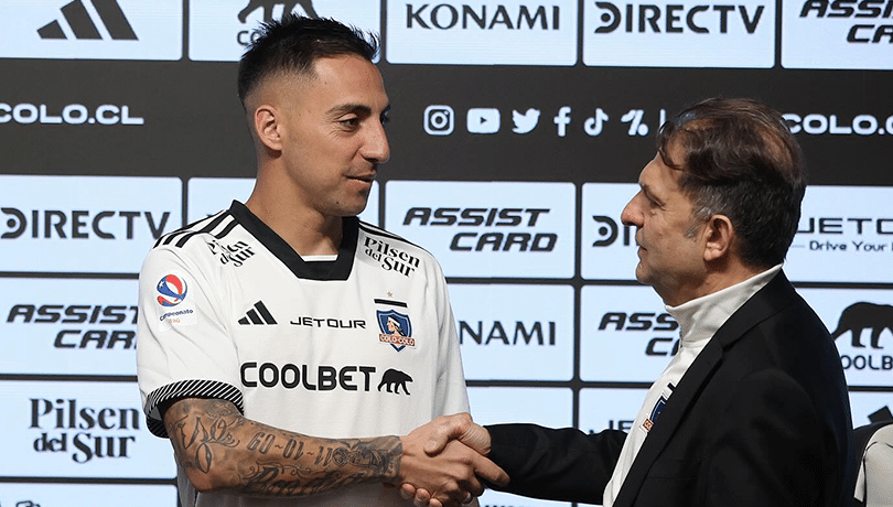 Javier Correa en su presentación en Colo-Colo: “Vengo al club más grande de Chile”