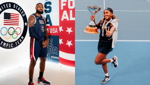 LeBron James y Coco Gauff serán los abanderados de Estados Unidos en París 2024