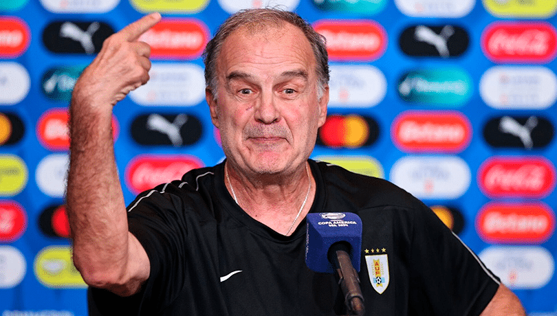 Bielsa arriesga castigos de la Conmebol por sus dichos en Copa América