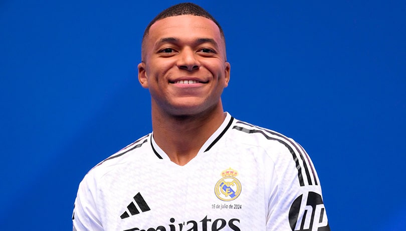 Mbappé en su presentación en el Real Madrid: “Estoy orgulloso de ser jugador del mejor club de la historia”