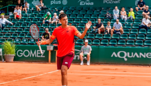 Barrios cayó ante Gómez y quedó en el segundo lugar del Challenger de Trieste