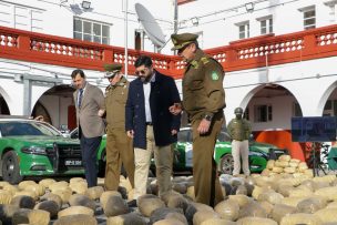 Carabineros realiza el mayor decomiso de droga en la historia de Coquimbo