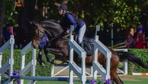 Celeste Ivanschitz termina tercera en el Parque Fédéral de Lamotte-Beuvron