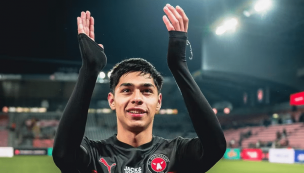 Darío Osorio es una de las figuras en el triunfazo de Midtjylland sobre Copenhague