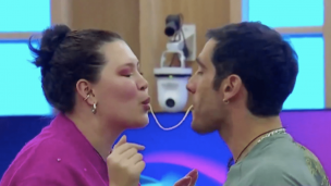 El beso entre Michelle Carvalho y Pedro Astorga que ilusionó a los seguidores de “Gran Hermano”